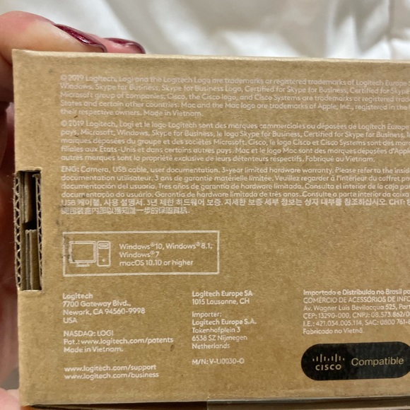 Logitech C925E BUSINESS WEBCAM new in box - Picture 7 of 15